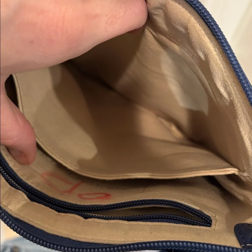 Michael Kors Dark Blue Messenger Bag‎ crossbody purse